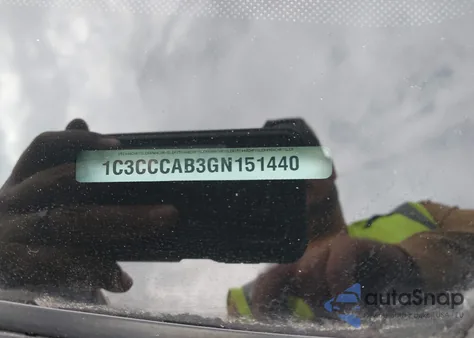 2016 Chrysler 200 Limited z USA, uszkodzony, nr VIN 1C3CCCAB3GN151440